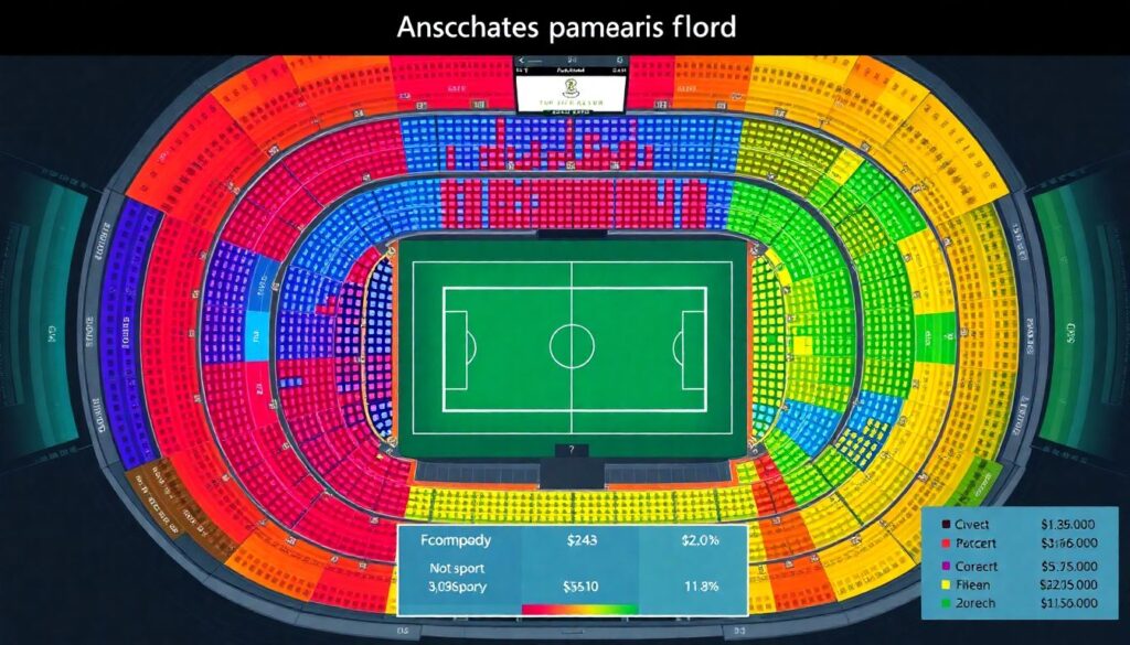 Карта посещаемости арен и её влияние на клубный бюджет - иллюстрация
