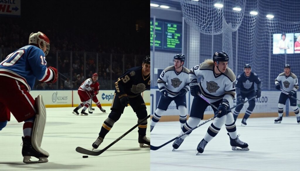 Современный хоккей: скорости, силовая игра и техника владения шайбой - иллюстрация