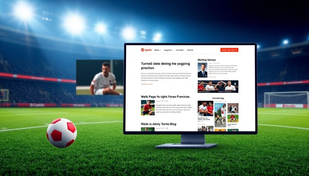 Грамотное ведение спортивных блогов: как писать захватывающе о матчах - иллюстрация