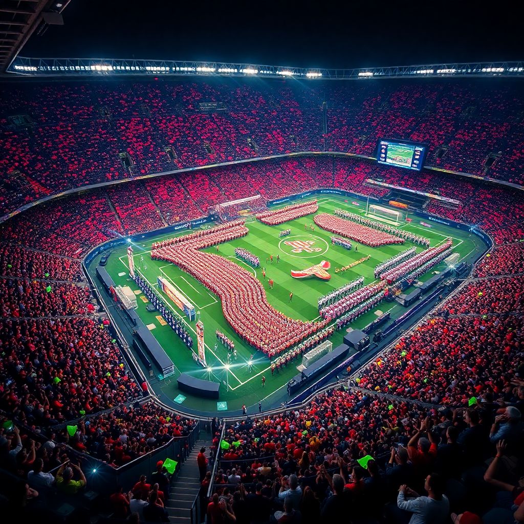 Хореография праздников и настроение на трибунах во время матчей в современном спорте