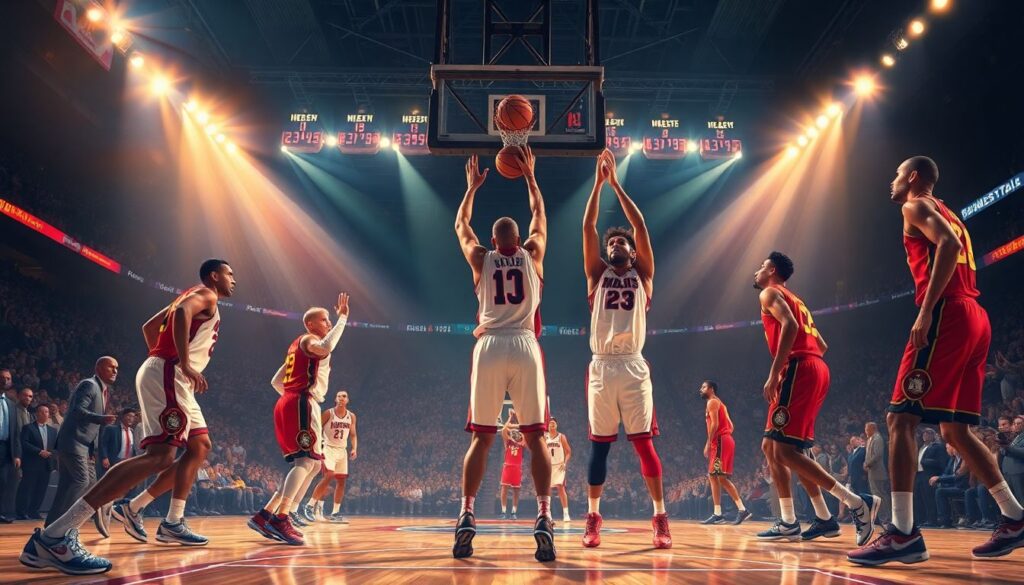 Обзор матчей НБА: ключевые моменты сезона и анализ подбора игроков - иллюстрация