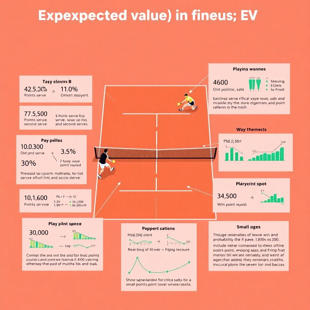 Аналітика теннисных матчей: expected value и использование точек в ставках