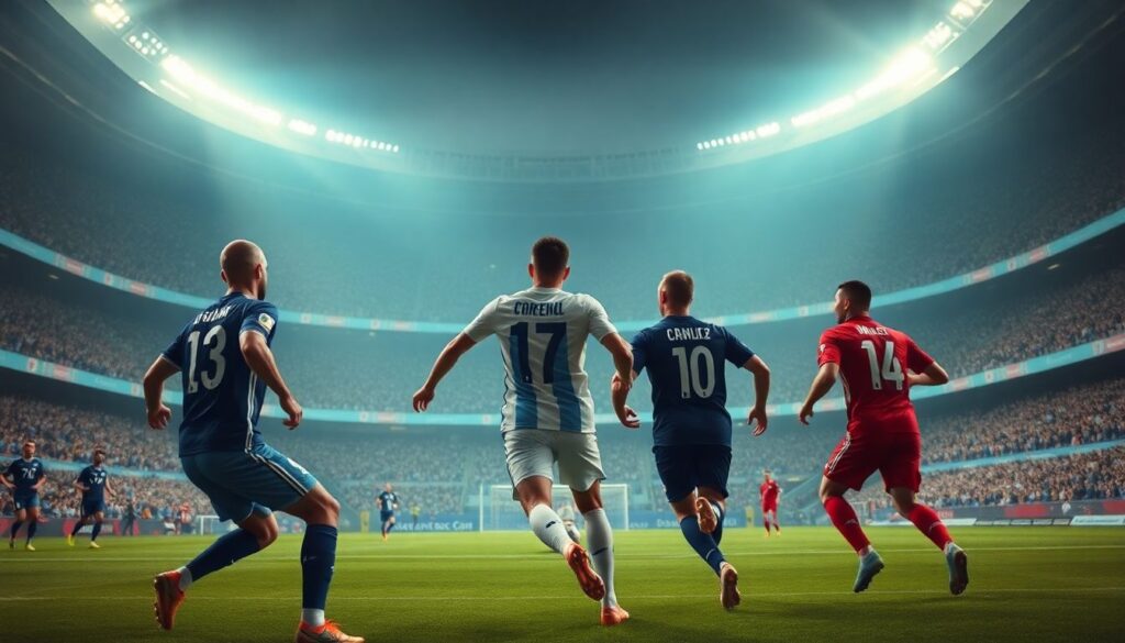 Обзоры матчей ведущих сборных по футболу: ключевые диалоги и драматические окончания - иллюстрация