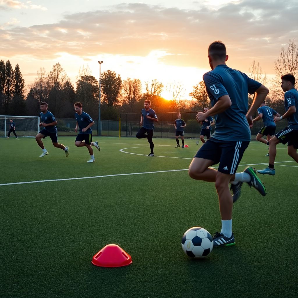 Лучшие тренировки для развития скорости в футболе: упражнения и советы