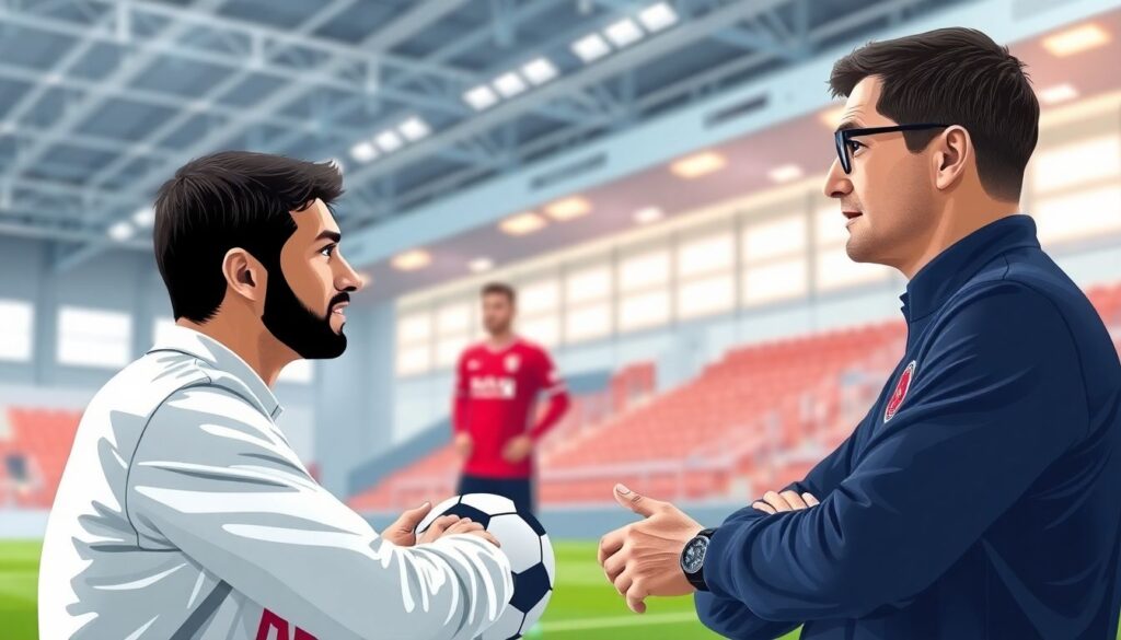 Формирование команды мечты: роль капитана и тренера - иллюстрация