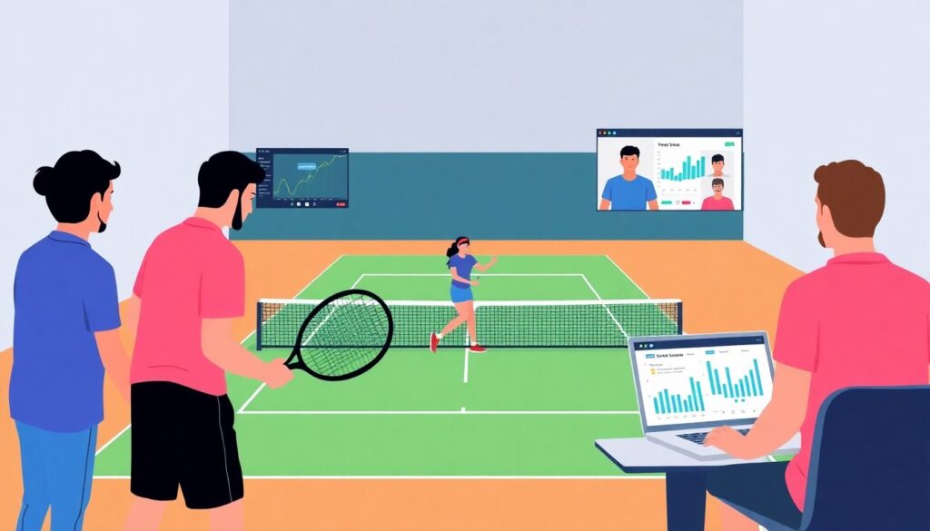 Теннис и аналитика: как считать проценты первой подачи - иллюстрация