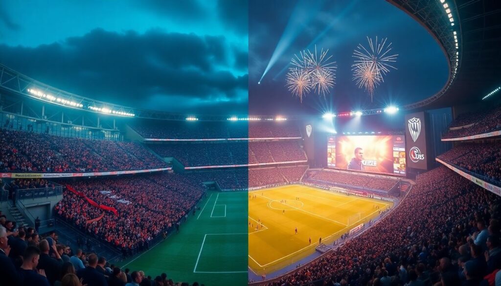 Футбол и спортфауна: влияние атмосферы на игру - иллюстрация