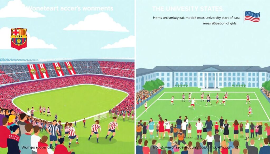 История развития женского футбола: путь к новым высотам - иллюстрация