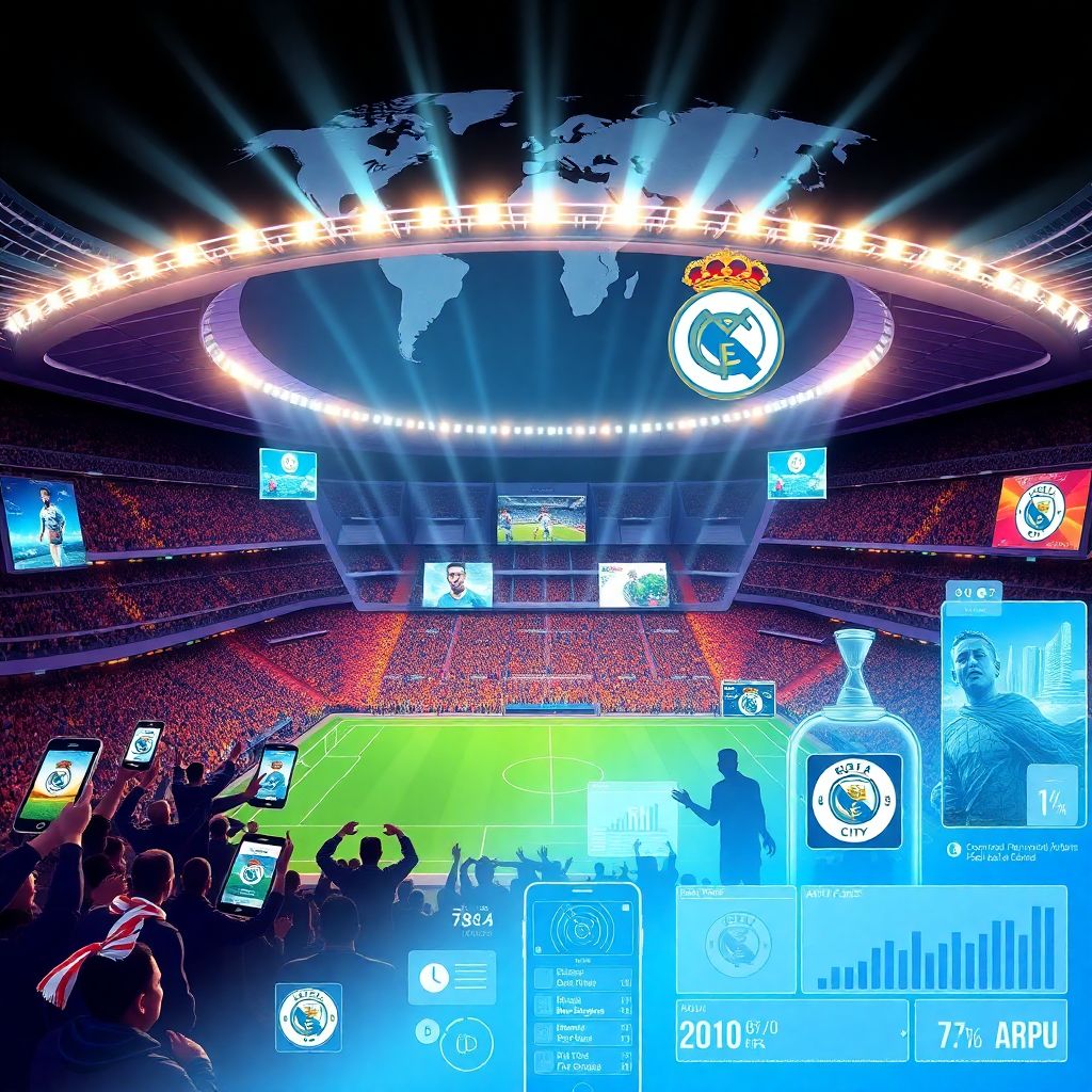 Футбол и маркетинг: как футбольные клубы зарабатывают на цифровом контенте