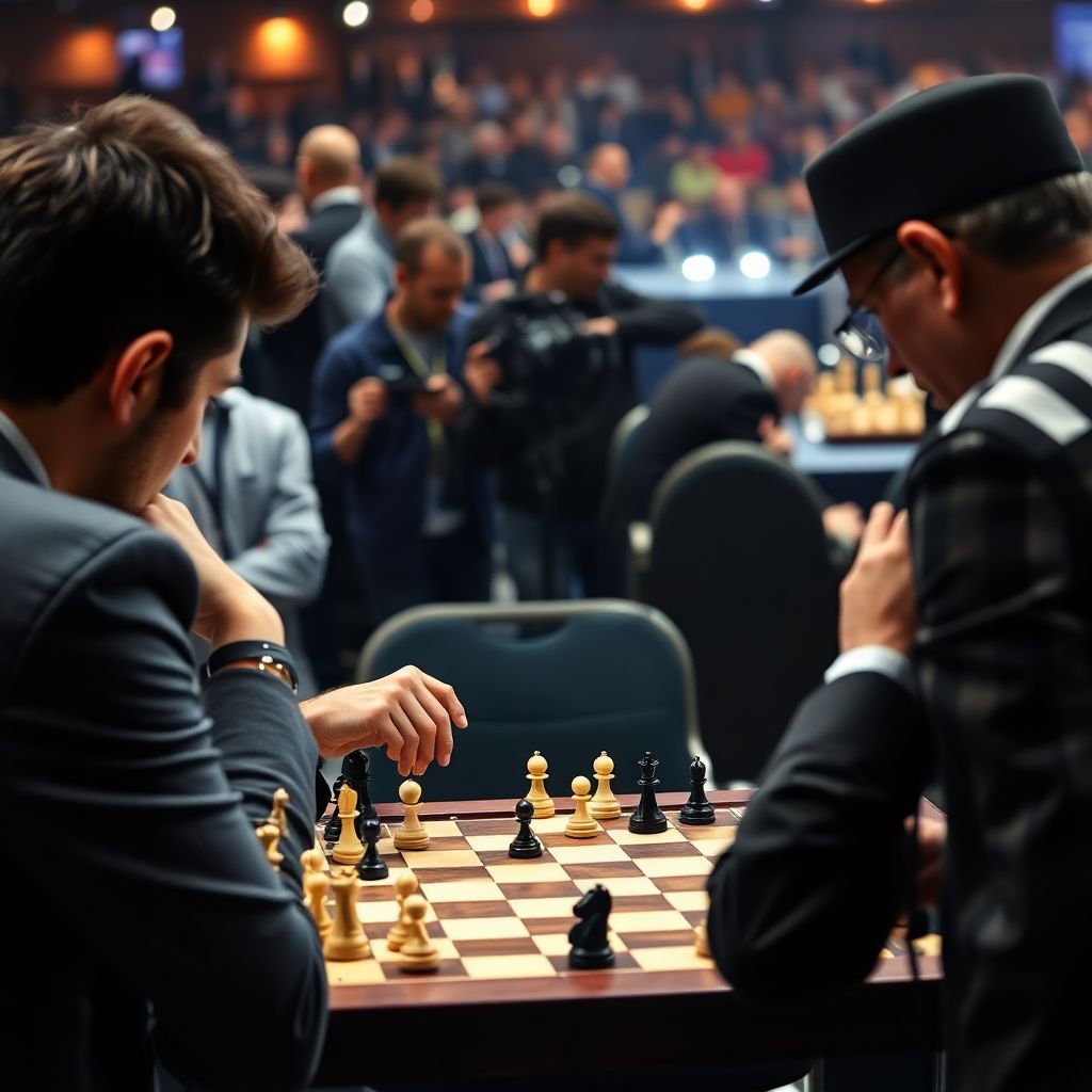 Магнус Карлсен получил техническое поражение в партии блица