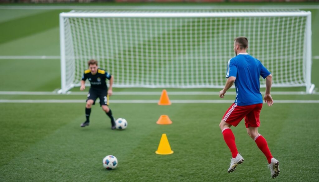 Тактики скоростного футбола: использование быстрых контратак - иллюстрация