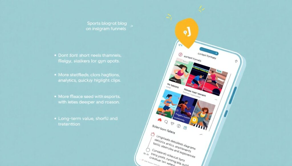 Как стать спортивным блогером: советы по контент-плану - иллюстрация