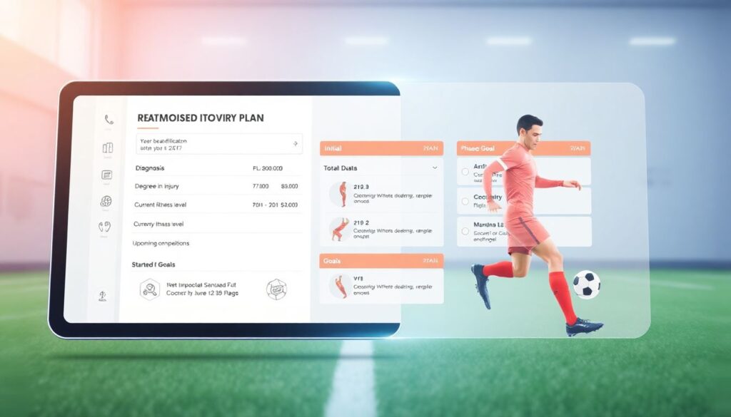 Управление рисками травм в футболе: план восстановления - иллюстрация