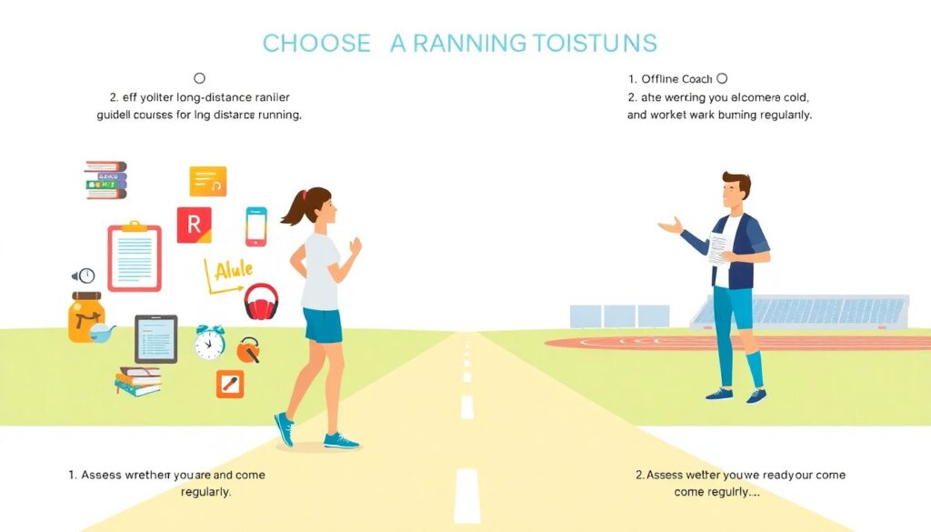 История трековых маршрутов в беге на выносливость - иллюстрация