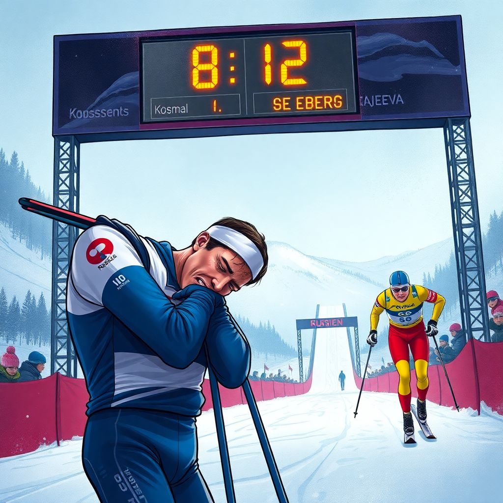 Тур де Ски: Коростелев теряет спринтовый финал из‑за 0,12 секунды, шанс Непряевой