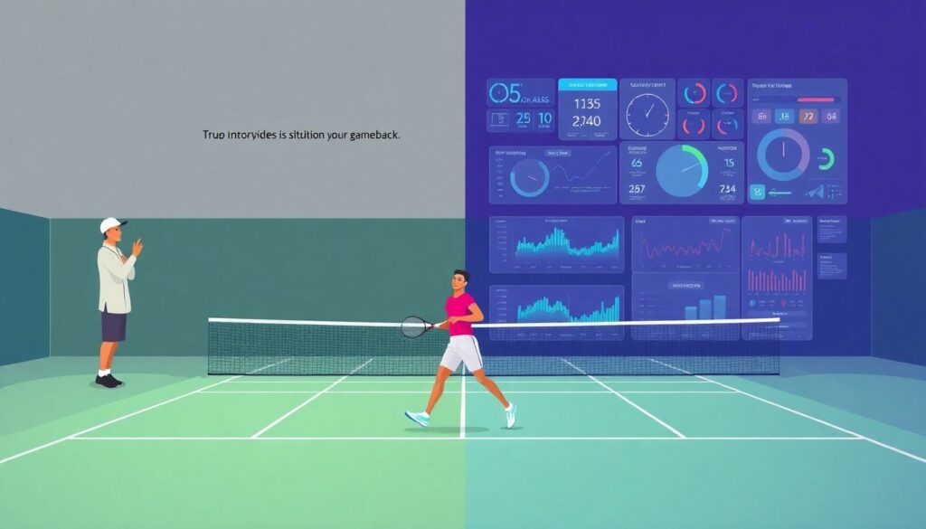 Теннис и телеметрия: как данные улучшают игру - иллюстрация