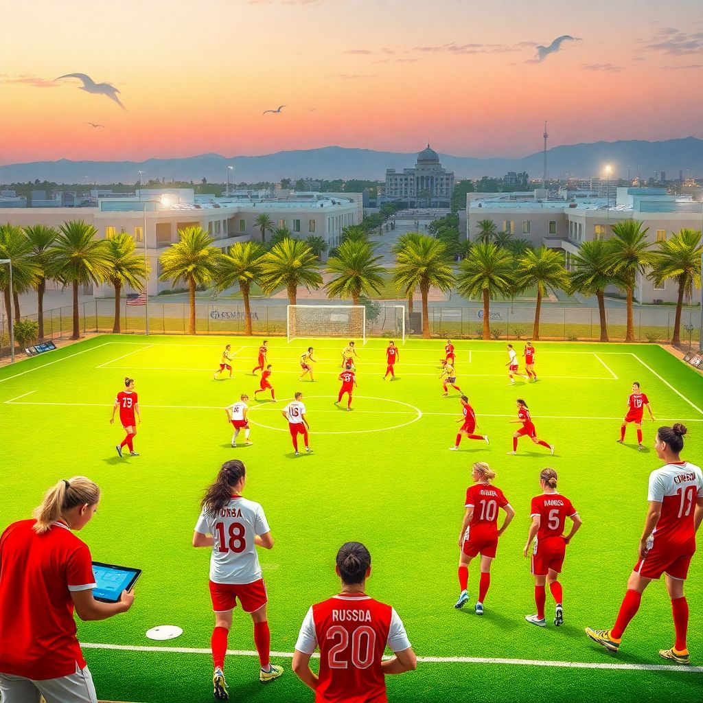 Женская сборная России проведет сбор в ОАЭ и контрольные матчи с Танзанией и Ганой