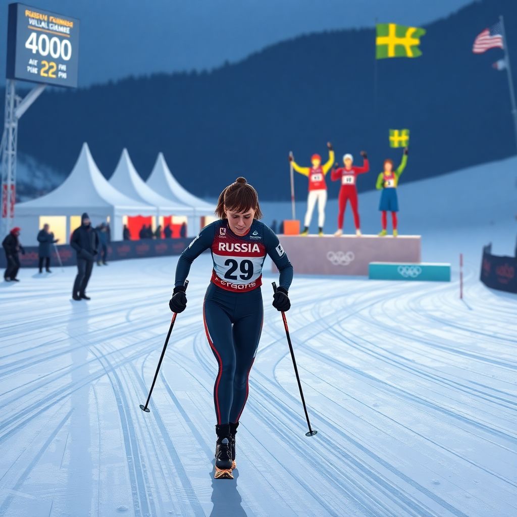 Крушение олимпийских надежд: Дарья Непряева провалила ключевую гонку в Италии