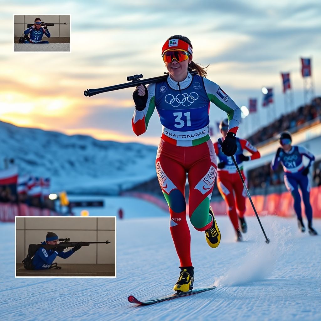 Лиза Виттоцци выиграла золото Олимпиады‑2026 в биатлонной гонке преследования