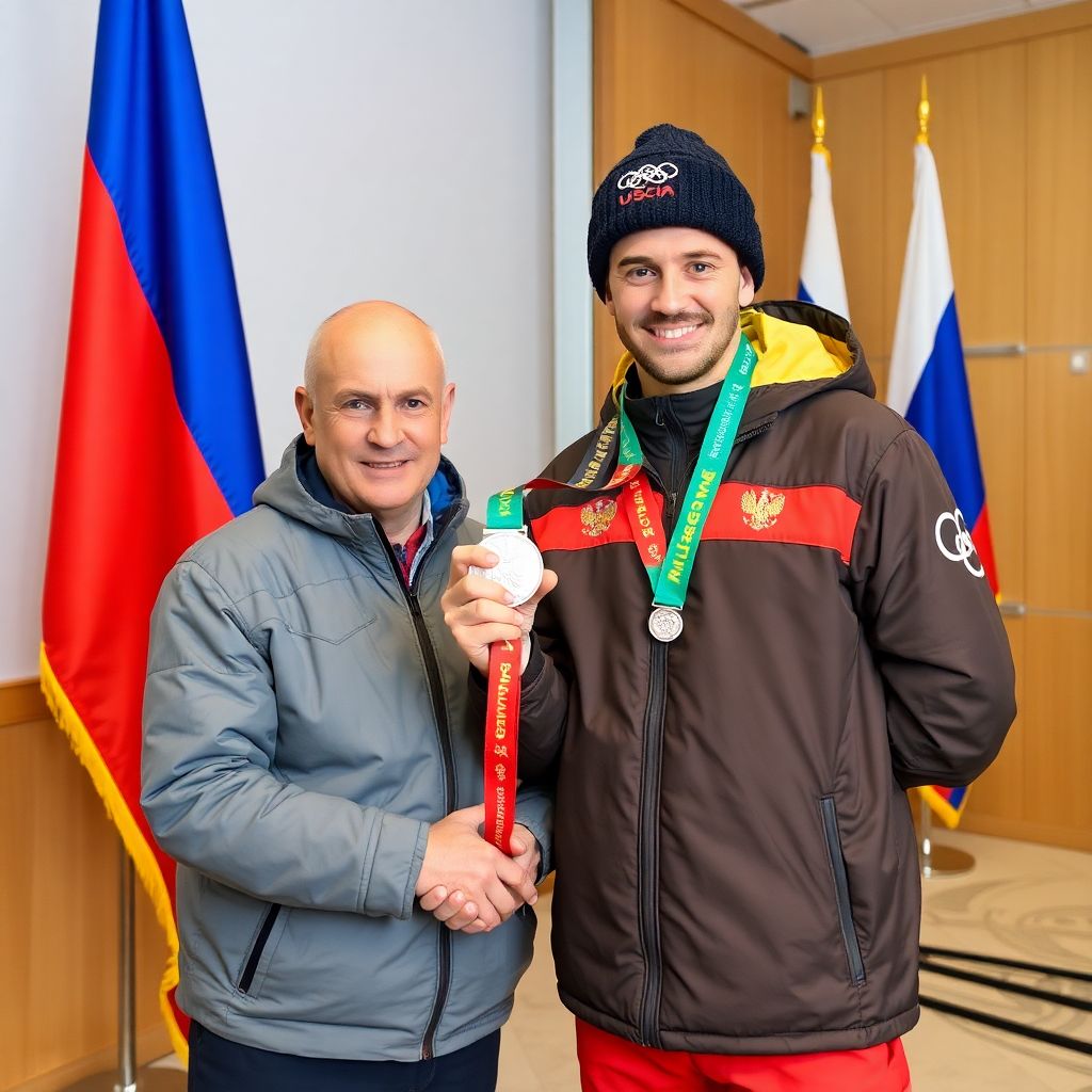 Министр спорта России Дегтярев поздравил Никиту Филиппова с серебром Олимпиады‑2026