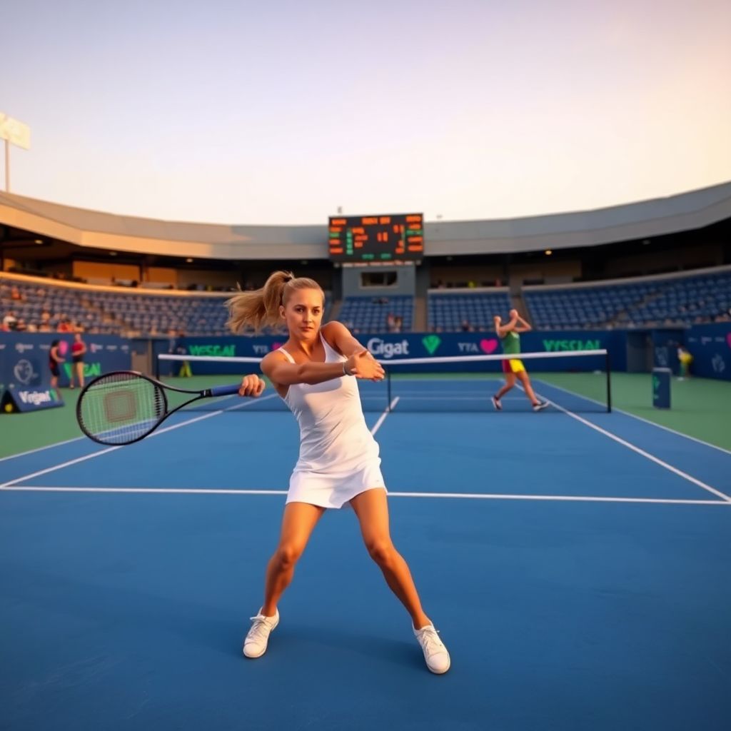 Александрова разгромила Ястремскую и вышла в четвертьфинал турнира в Абу-Даби