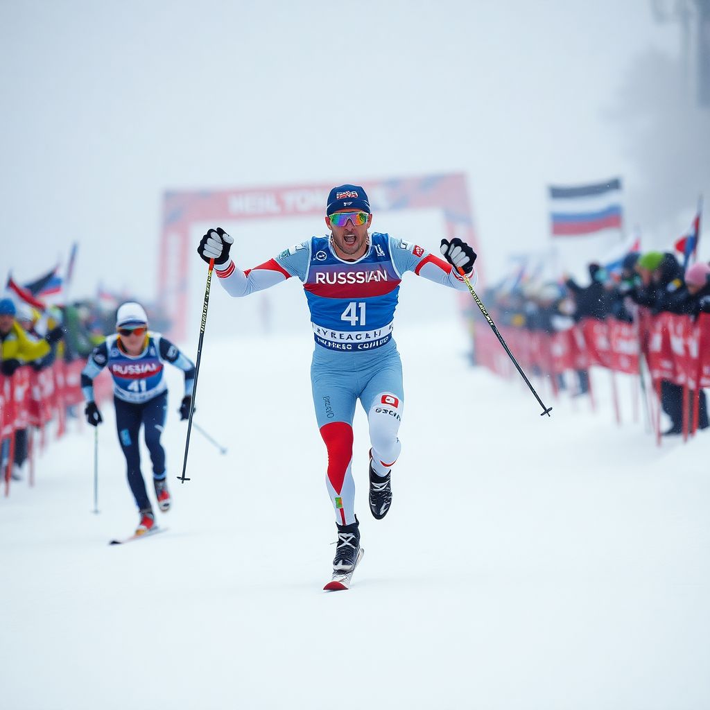 Большунову простили нарушение правил: скандальный финал чемпионата России