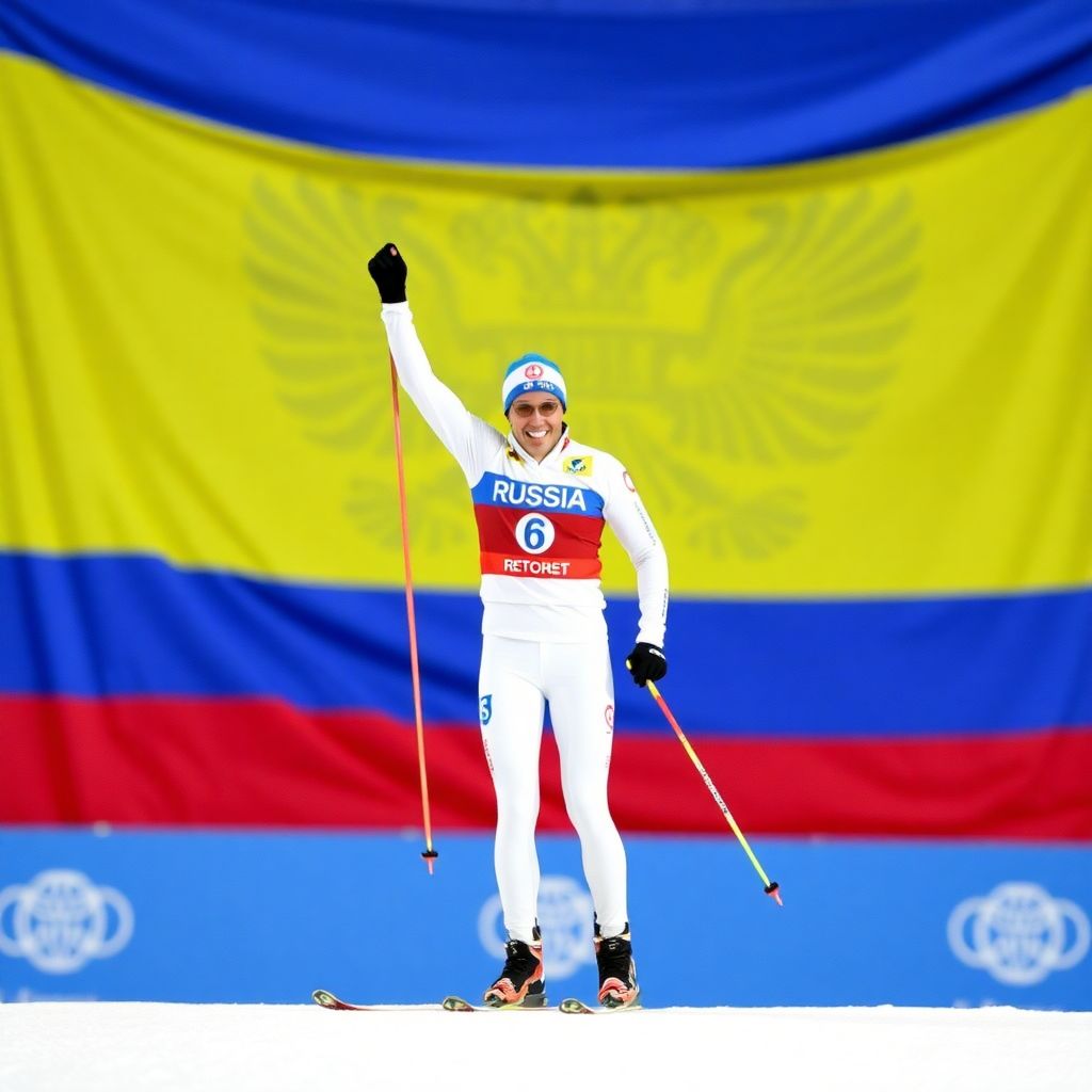 Российских лыжников допустили к международным стартам Fis без флага и гимна